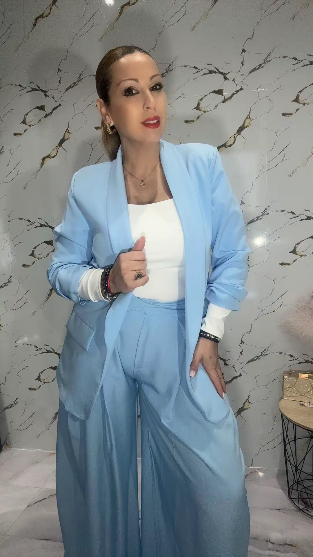 Blazer manga abullonada
