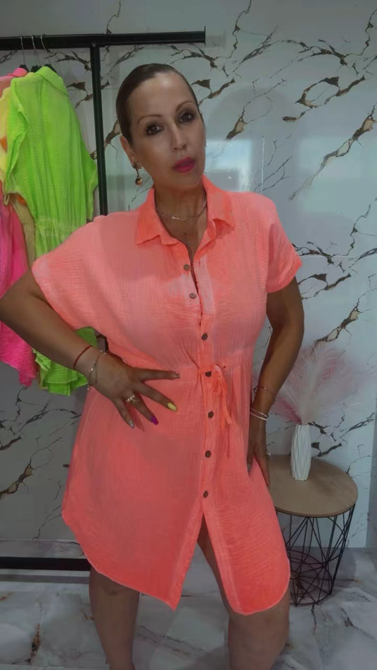 Camisola fluorescente