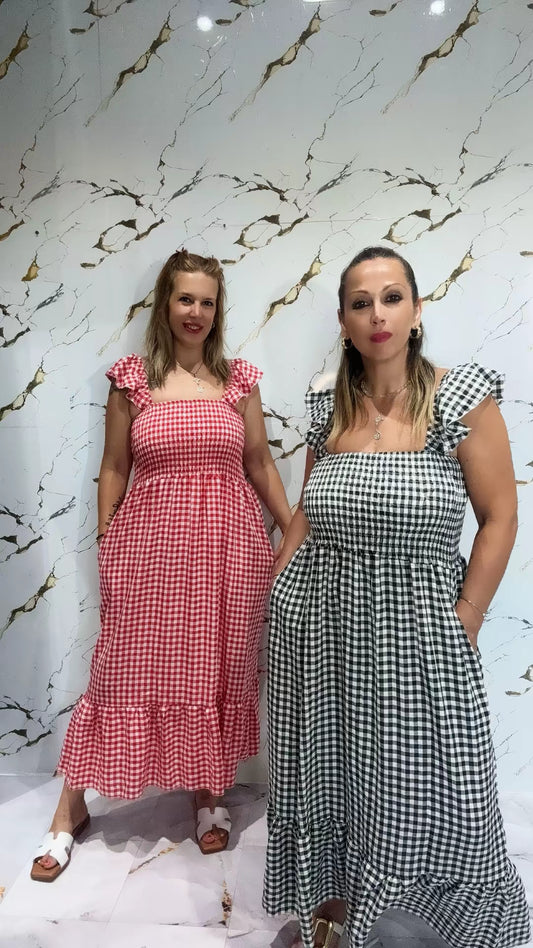 Vestido Vichy