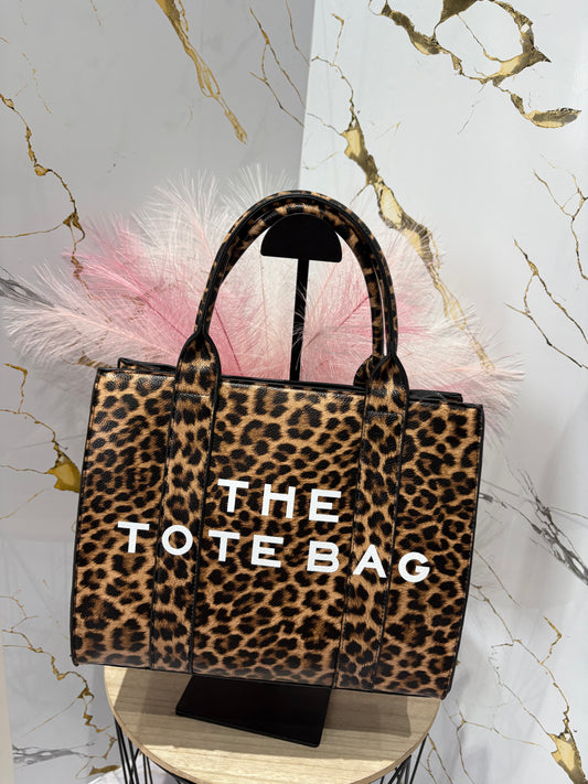 Tote grande animal print.