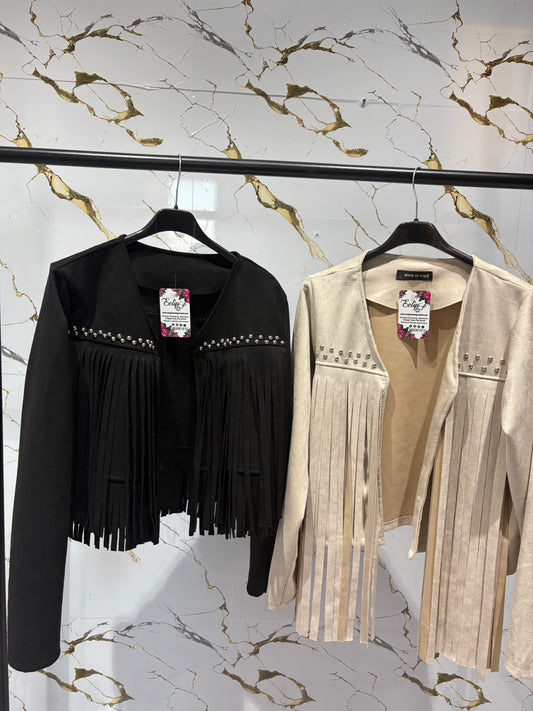 Chaqueta antelina