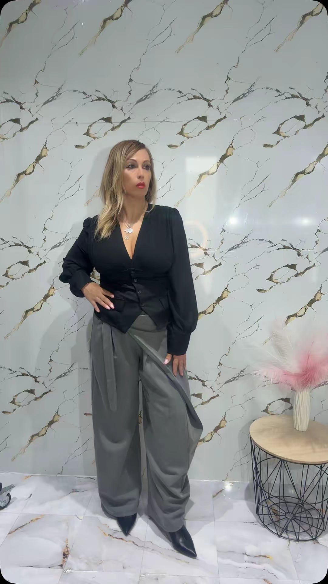 Pantalón cruzado