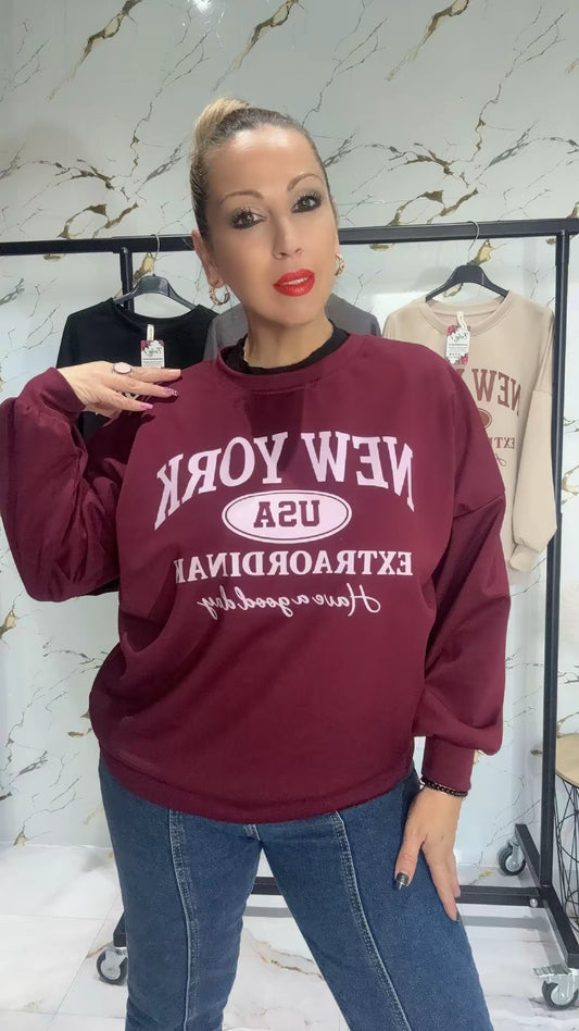 Sudadera New York