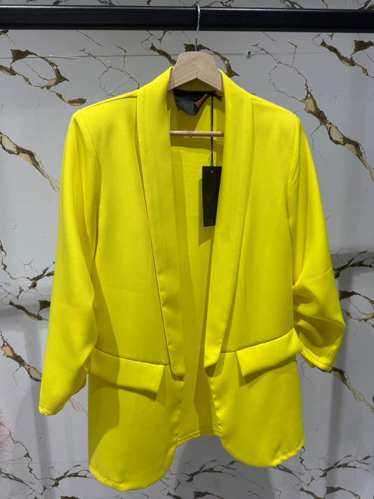 Blazer amarilla