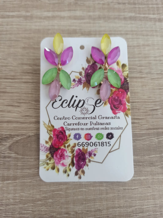Pendientes colorines