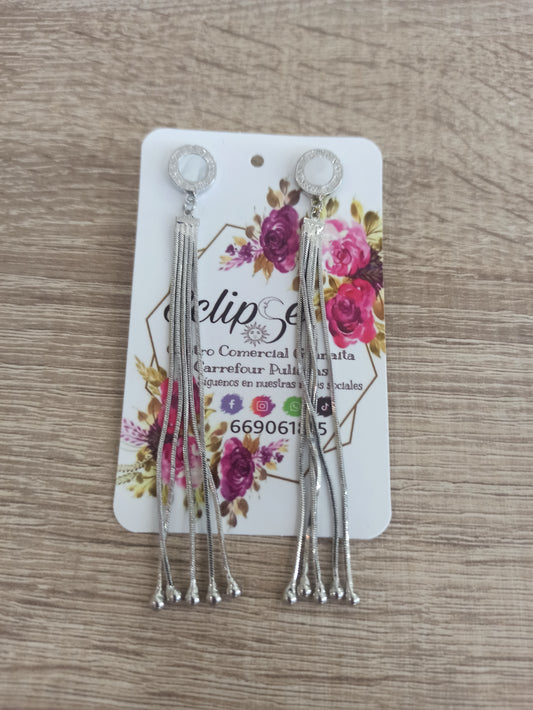 Pendientes plata