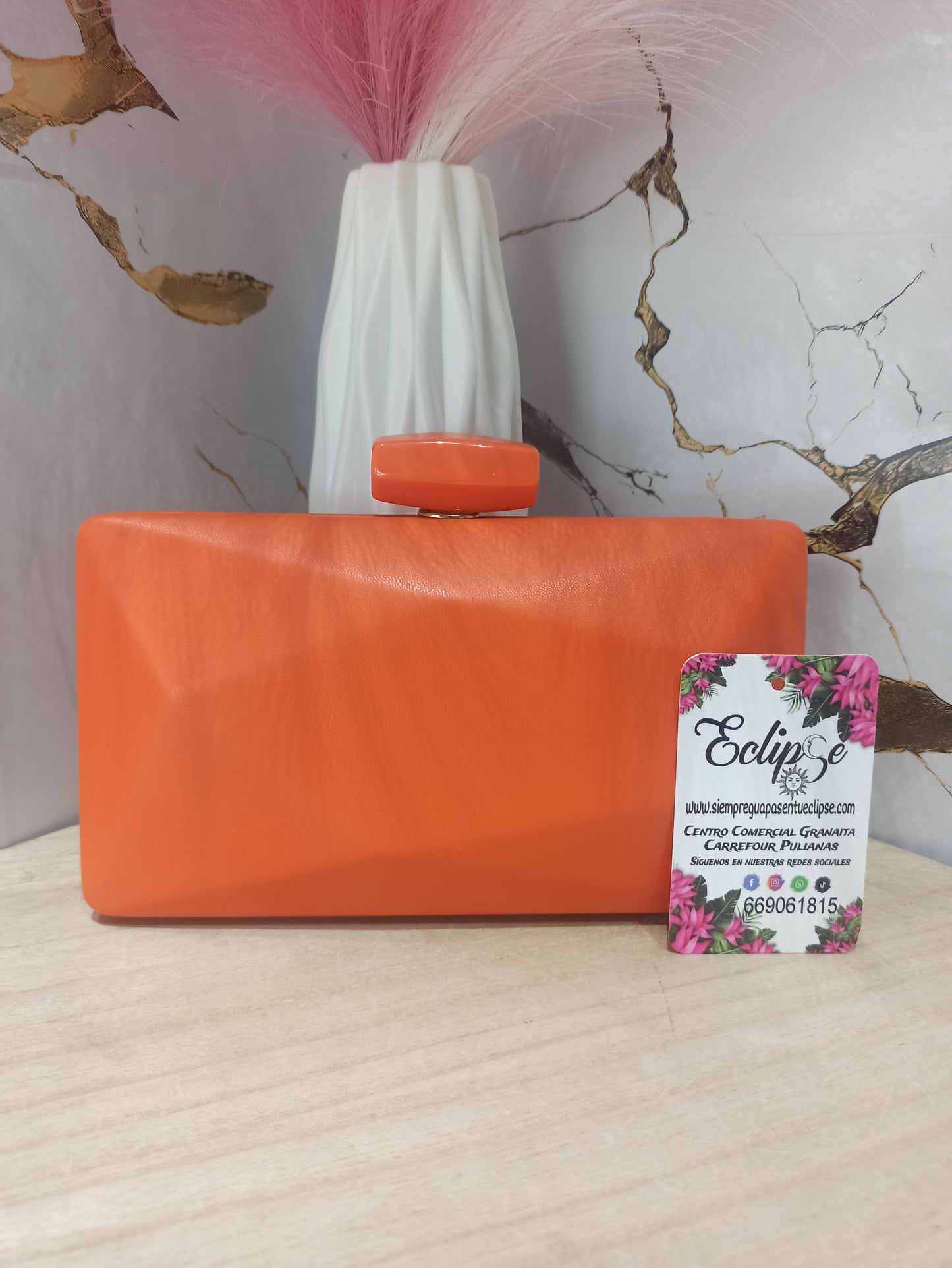Bolso fiesta naranja