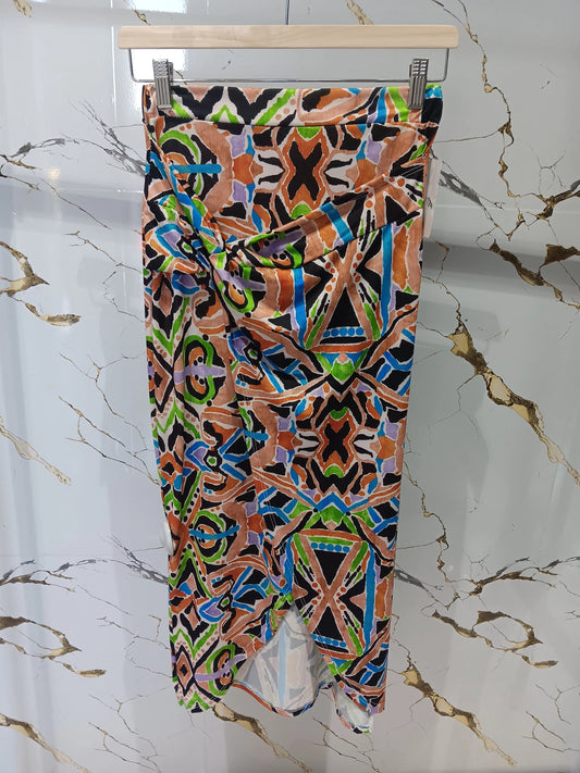Falda estampada