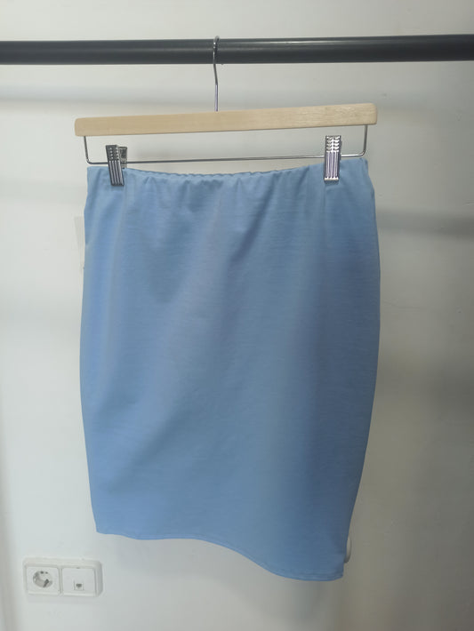 Falda Hong Kong azul