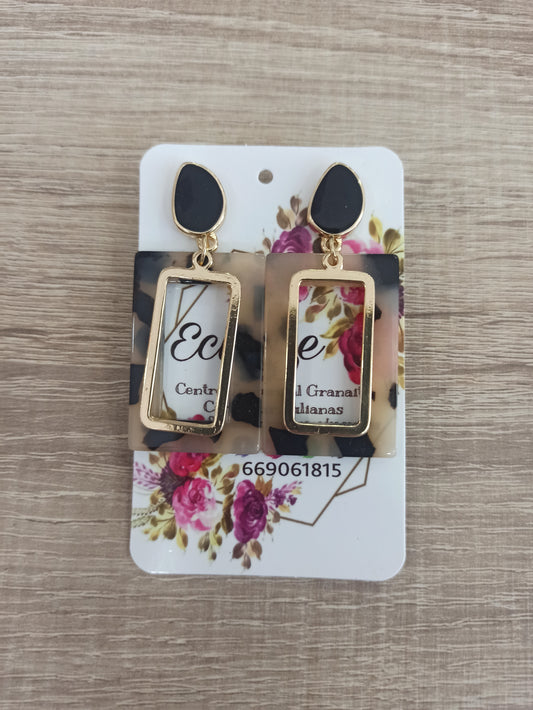 Pendientes leopardo