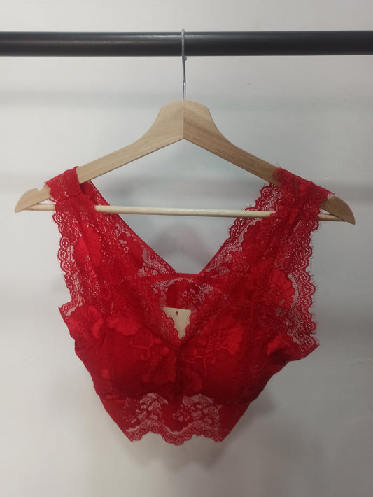 Top encaje