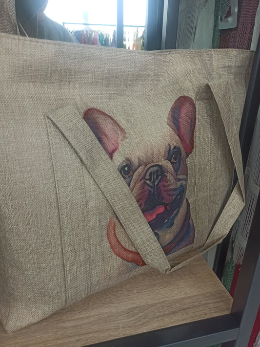Bolso playa bulldog