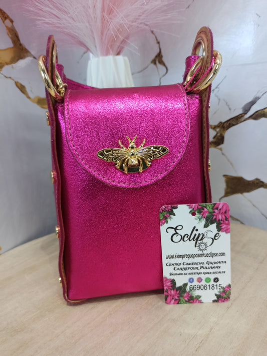 Bolso rosa abeja